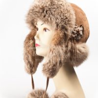 16-11 кролик бежевый+замша