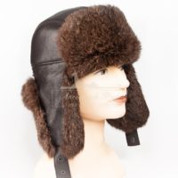 48-08 кролик польский коричневый+кожа