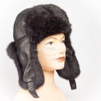 48-08 кролик польский т.серый+кожа